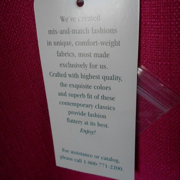 Nwt PATCHINGTON Indian Pink Jacket Top Sz M - Picture 7 of 7